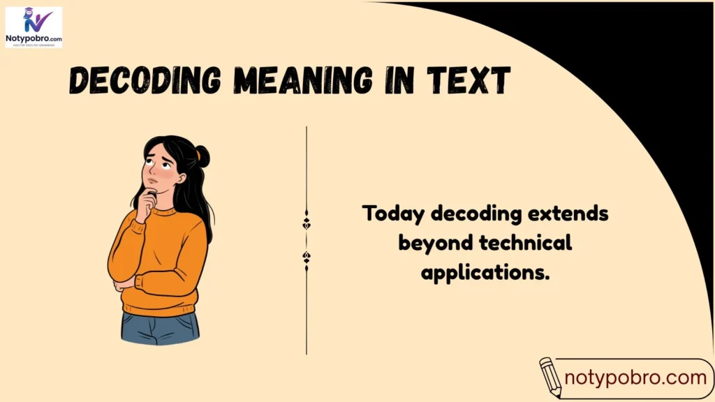 Background of Decoding