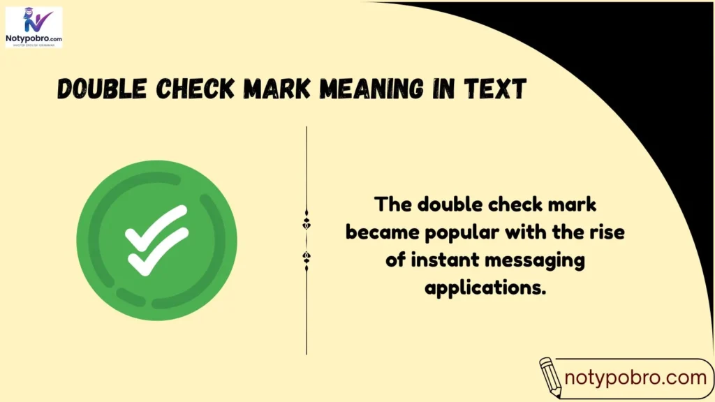 Background of double check mark