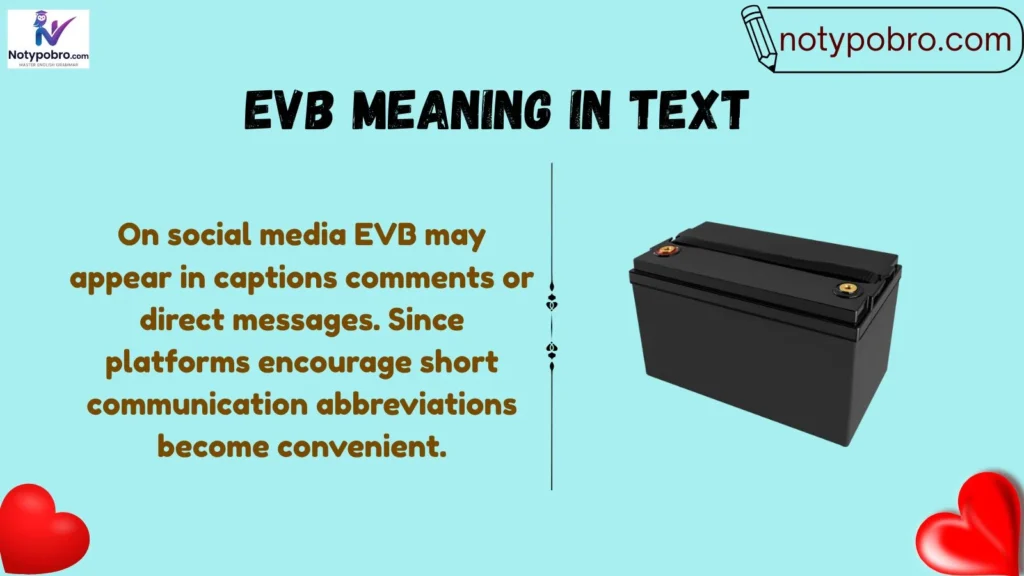 Background of EVB
