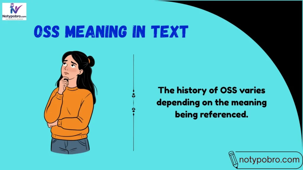 Background of OSS