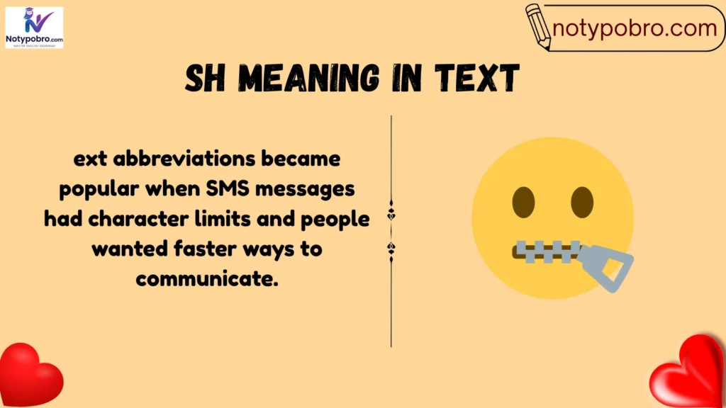 Background of SH as an Abbreviation