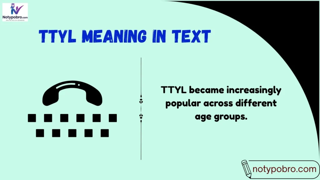 Background of TTYL