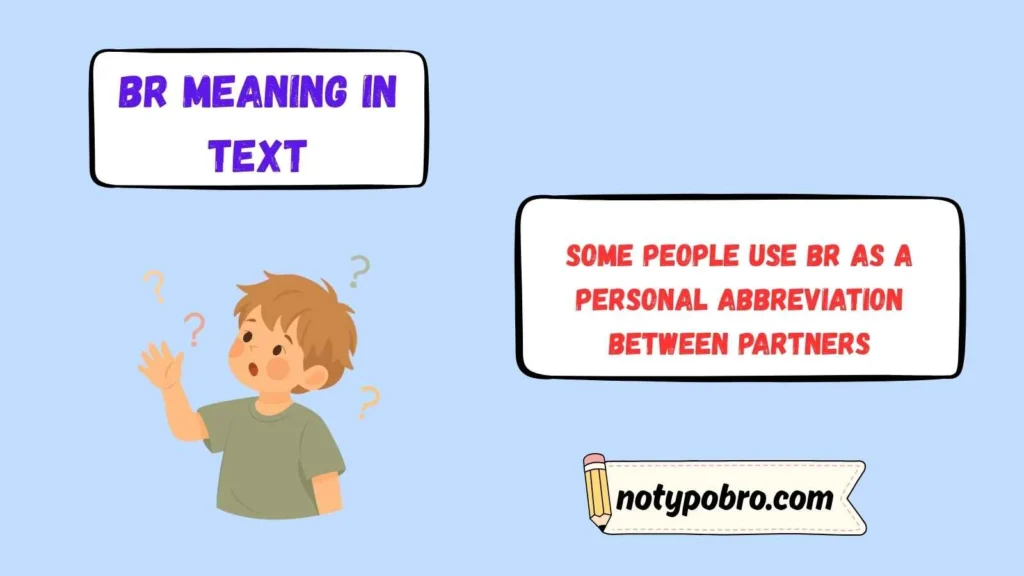 Br Meaning in Relationship