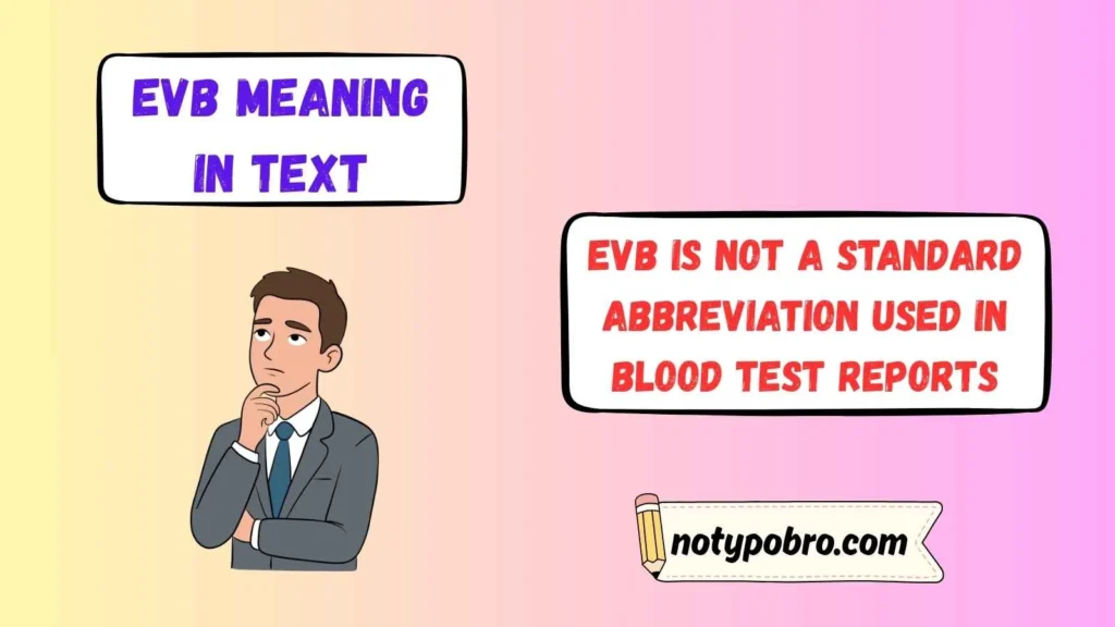 Evb Meaning Blood Test