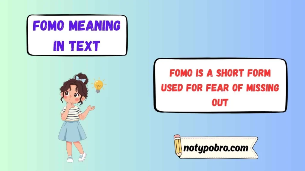 FOMO Abbreviation Meaning