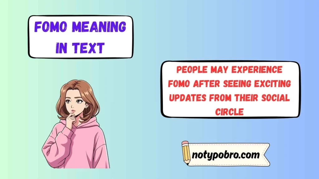 FOMO Meaning in Social Media