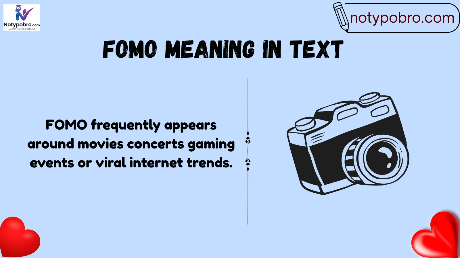 fomo meaning in text