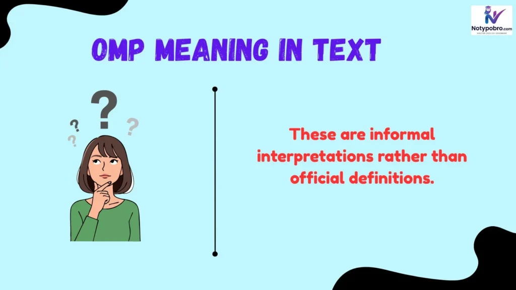 Full Form, Stands For & Short Meaning of OMP