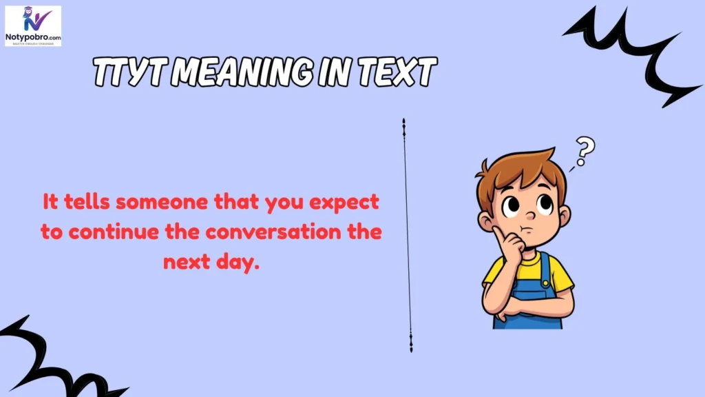 Full Form, Stands For & Short Meaning of TTYT