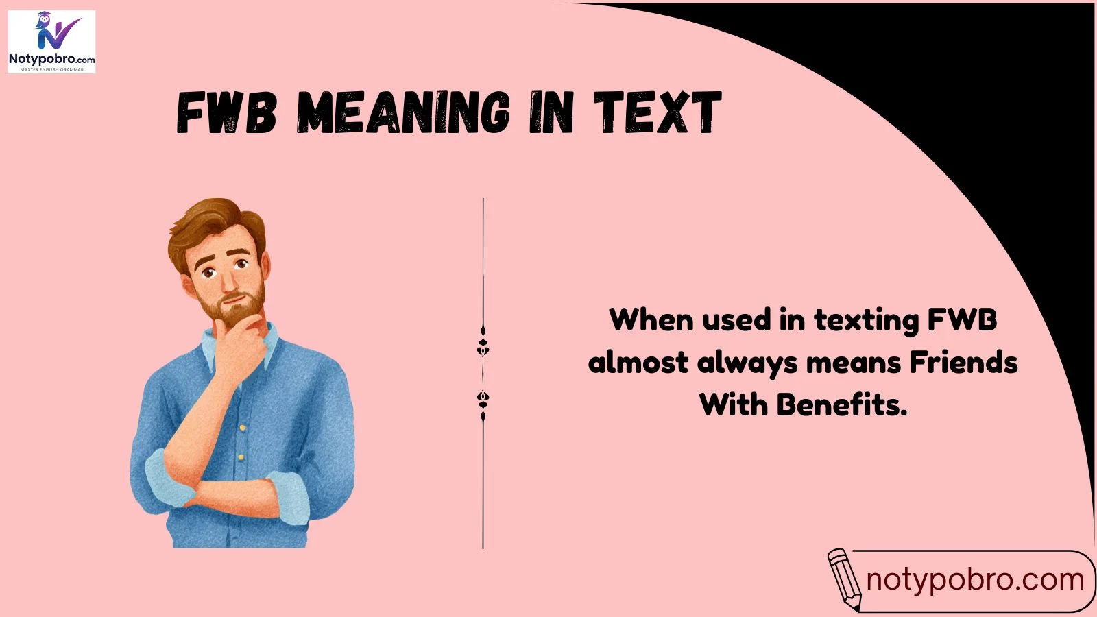 fwb meaning in text