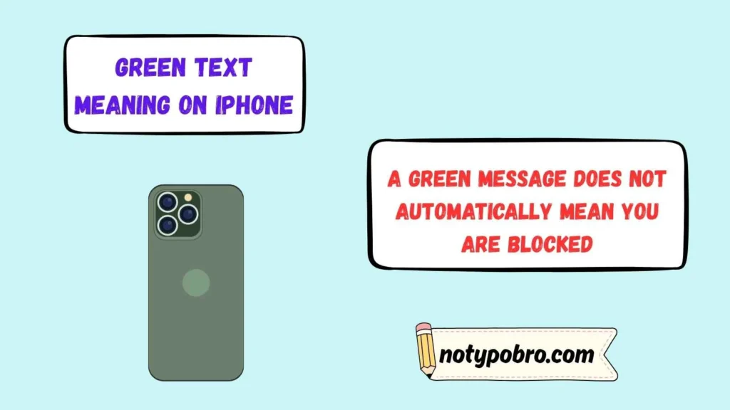 Green Message on IPhone Mean Blocked