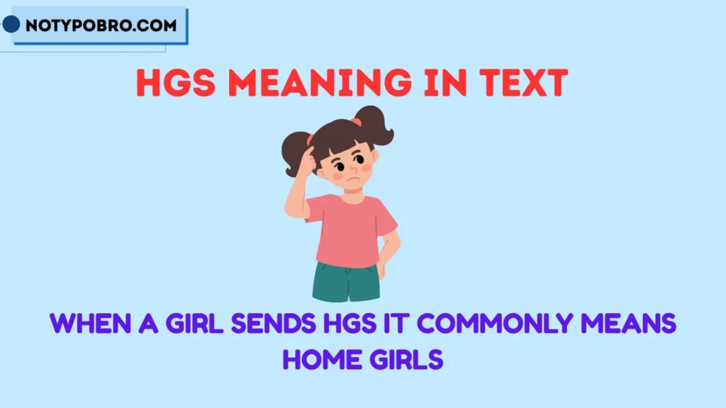 HGS Meaning in Text From Girl