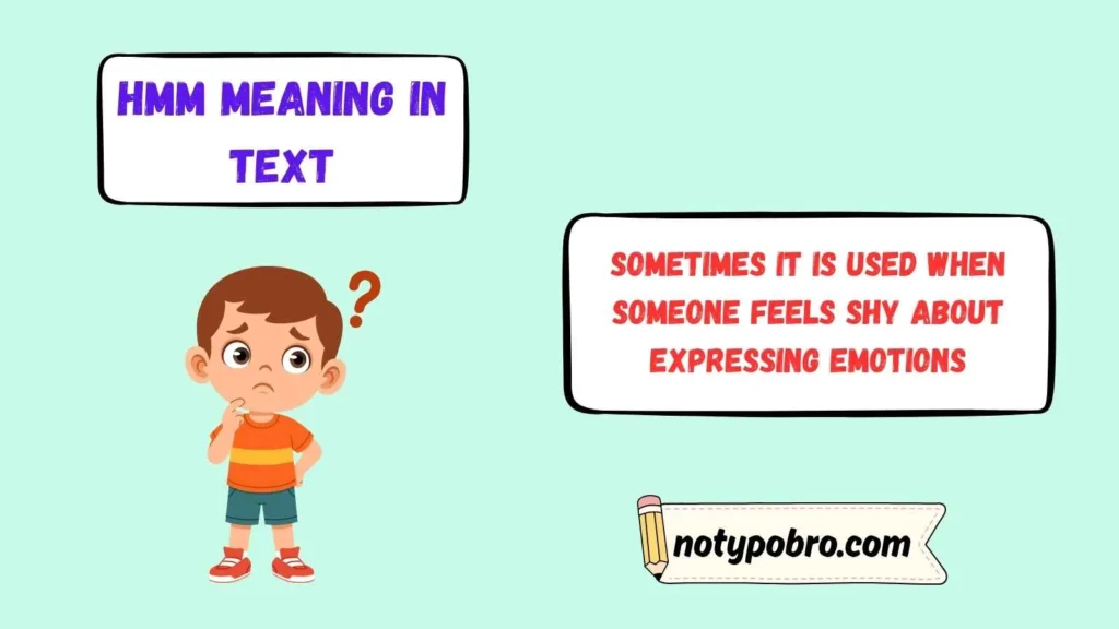 Hmm Meaning in WhatsApp Chat