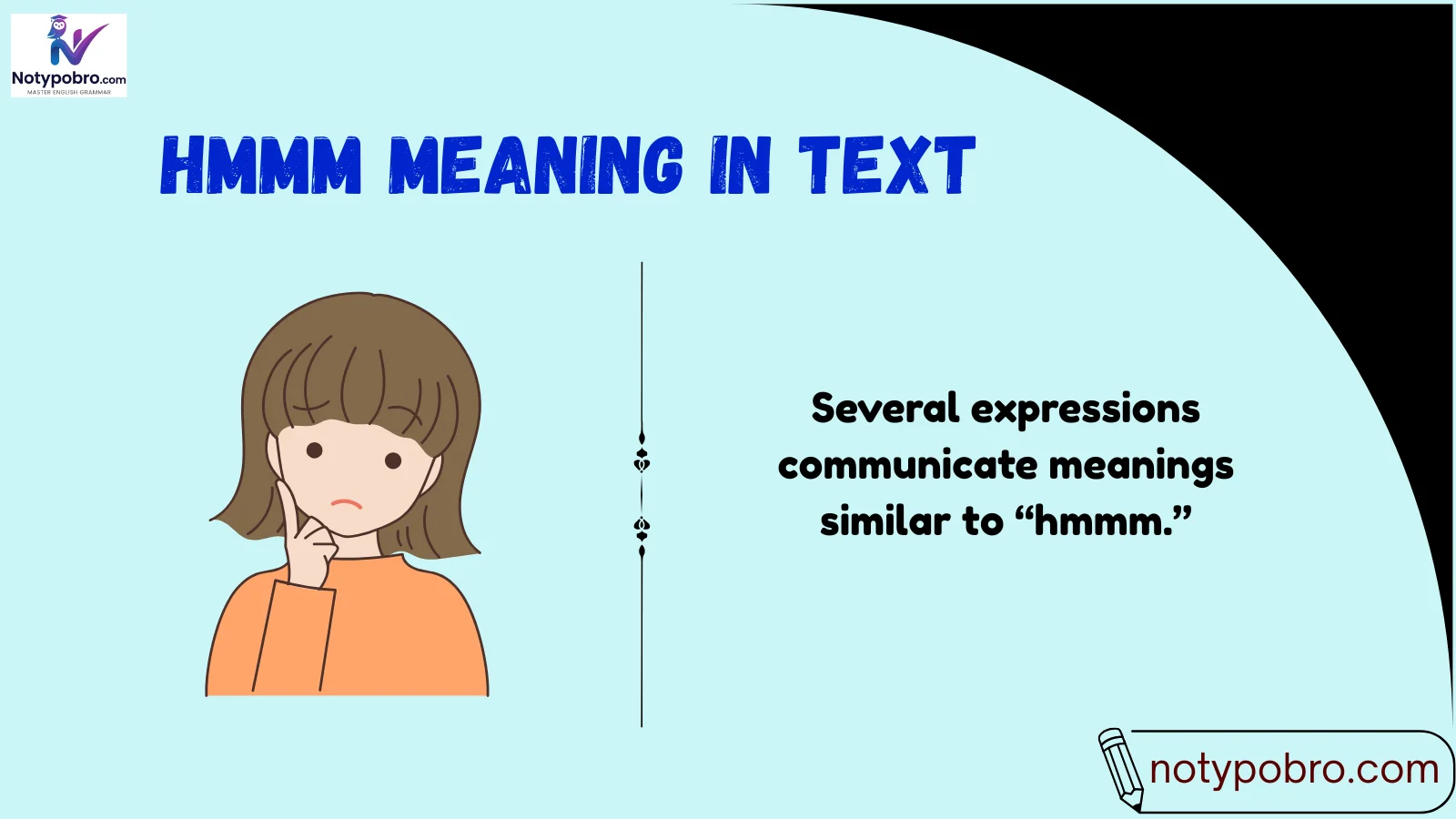 hmmm meaning in text