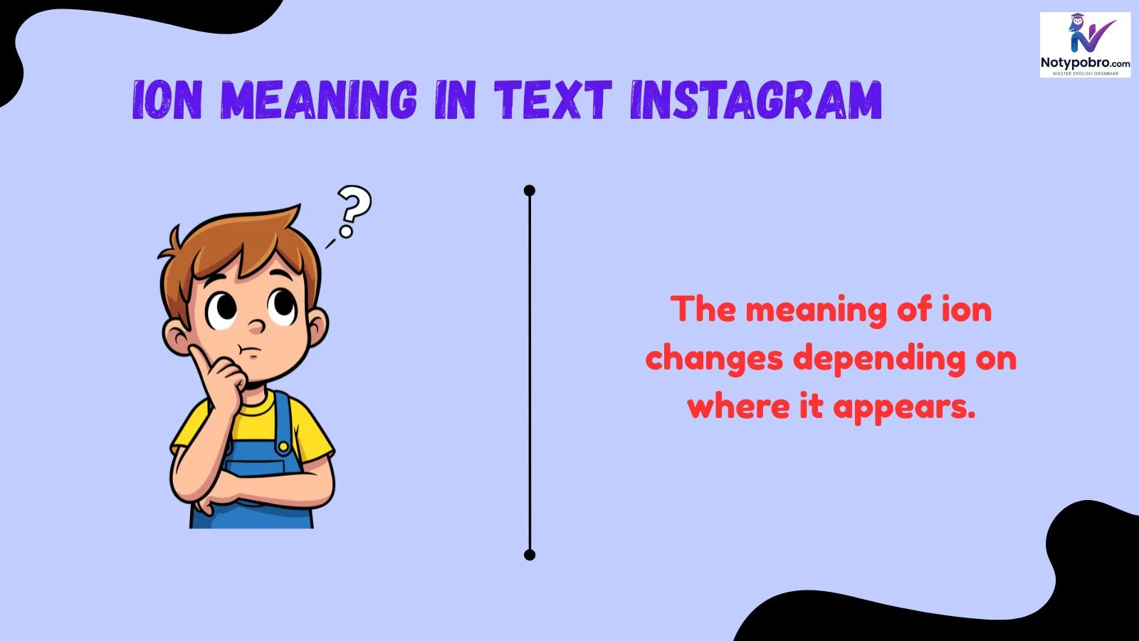 ion meaning in text instagram