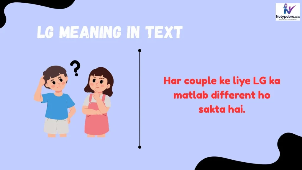 Lg Meaning in Relationship