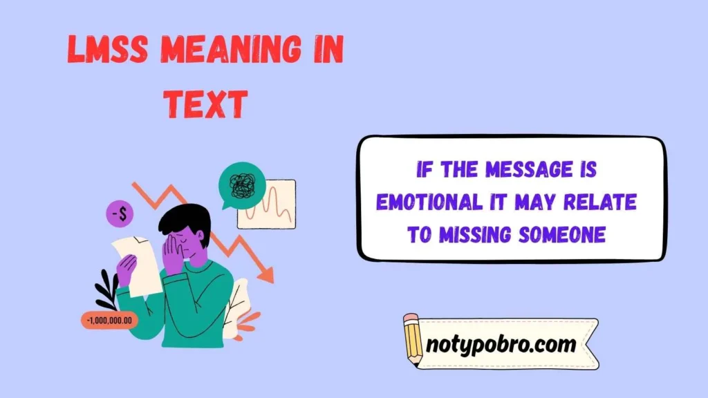 LMSS Meaning Text From Girl