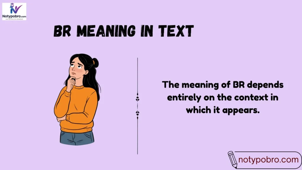 Meaning & Definition of BR