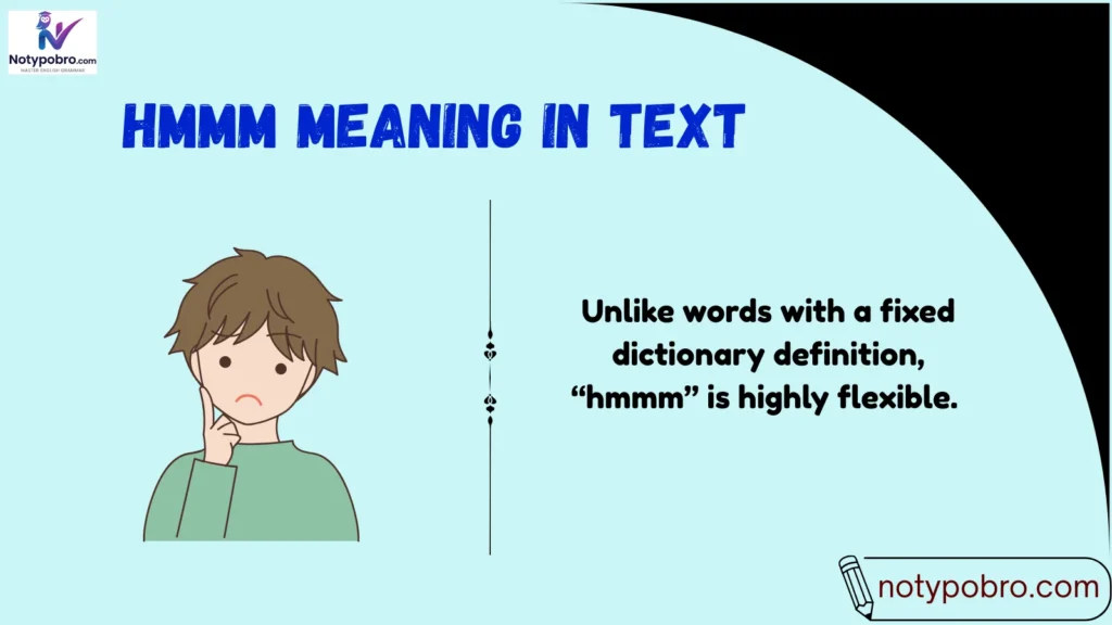Meaning & Definition of Hmmm