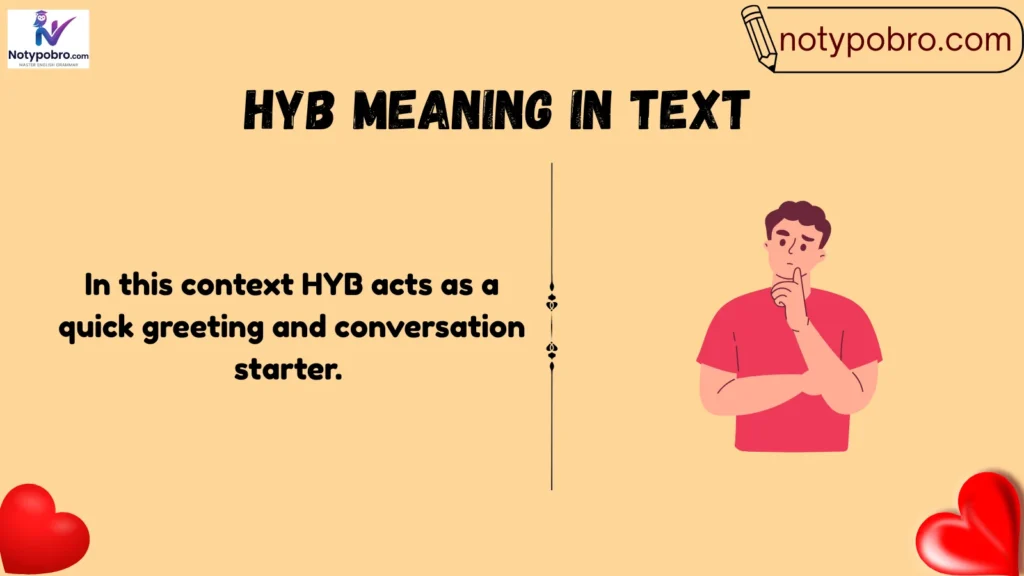 Meaning & Definition of HYB