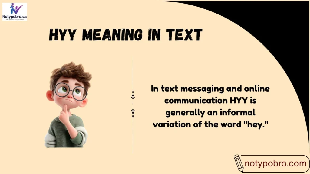 Meaning & Definition of HYY in Text