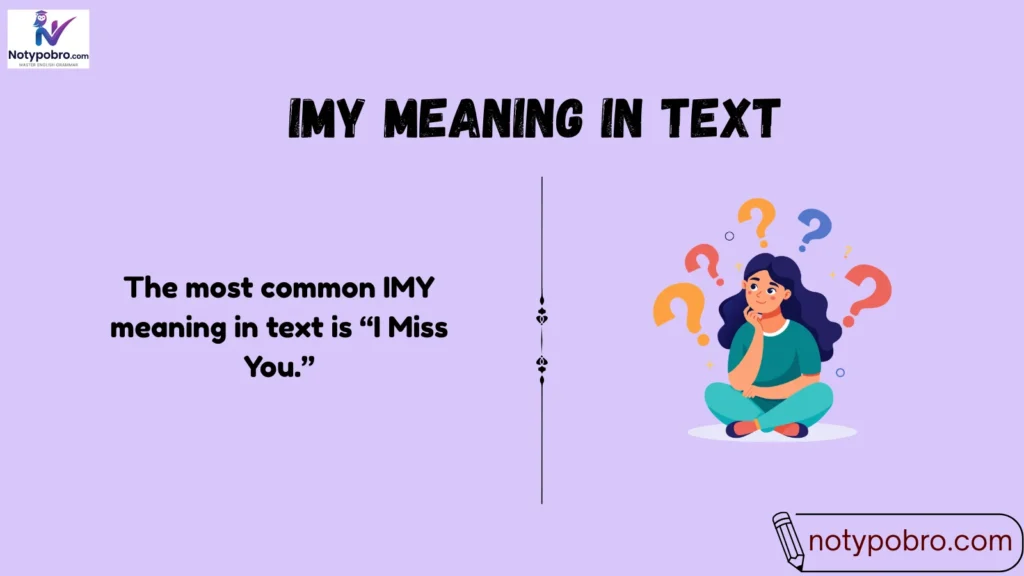 Meaning & Definition of IMY in Text
