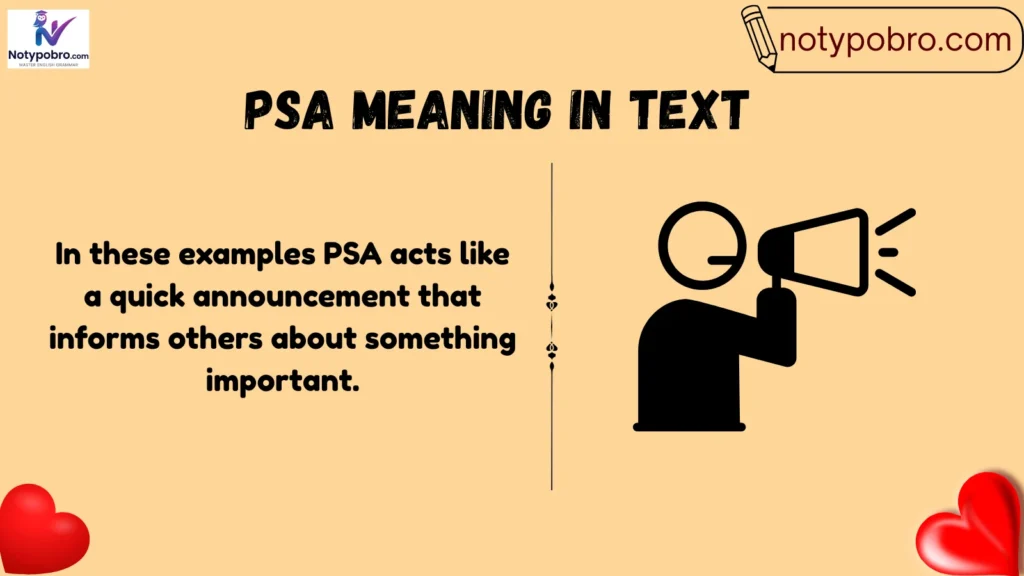 Meaning & Definition of PSA