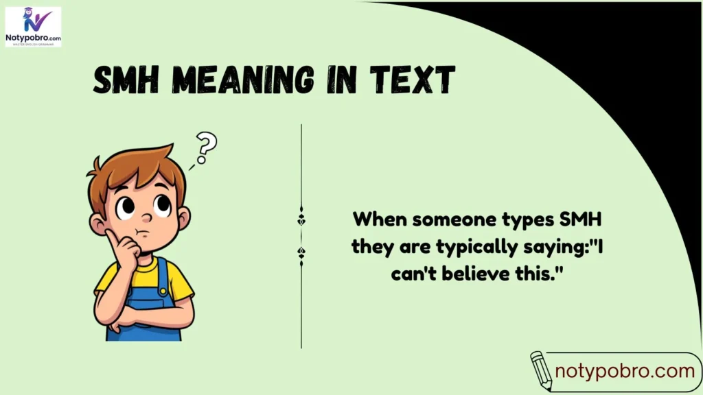 Meaning & Definition of SMH