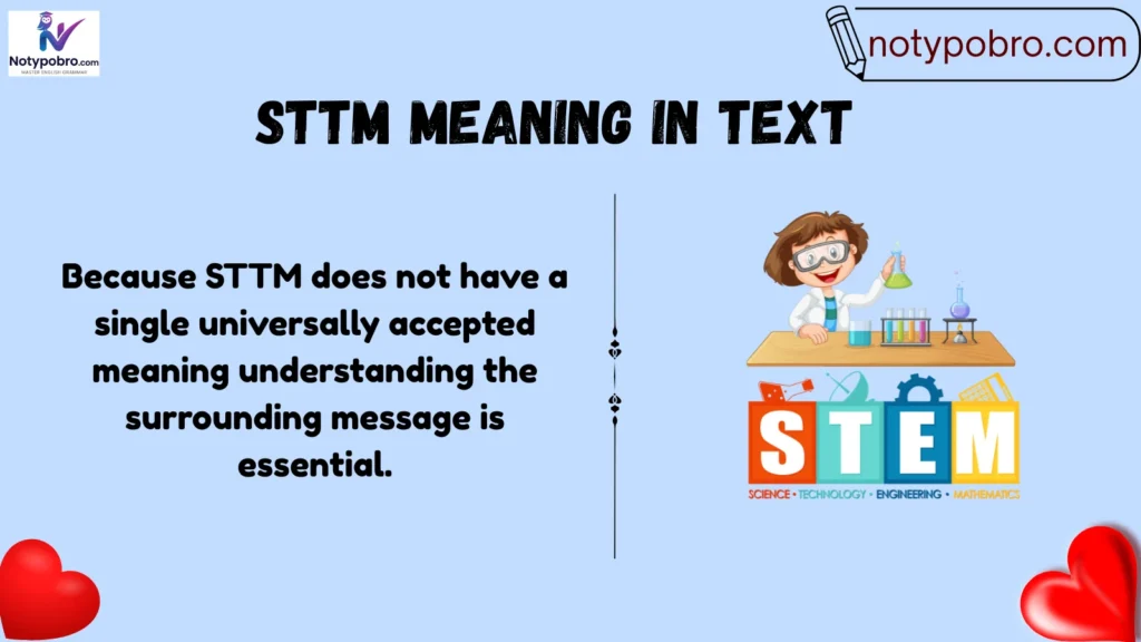 Meaning & Definition of STTM