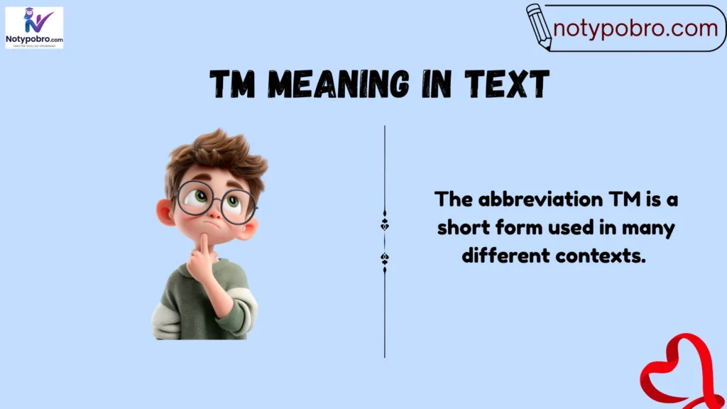 Meaning & Definition of TM