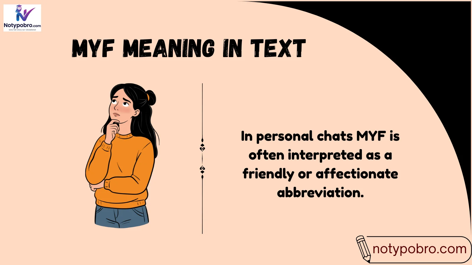 myf meaning in text