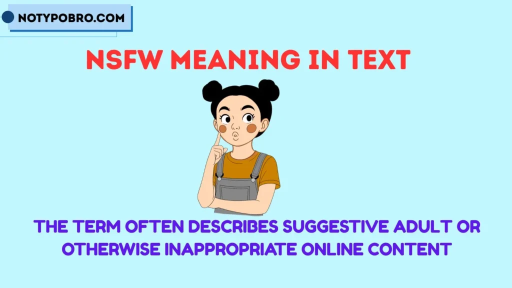 NSFW Girl Meaning