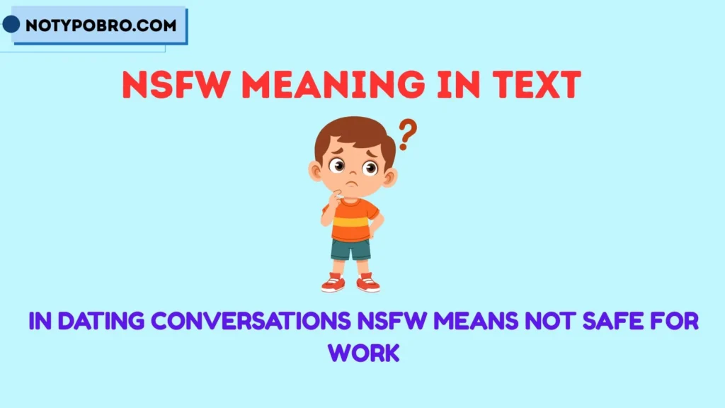 NSFW Meaning Dating