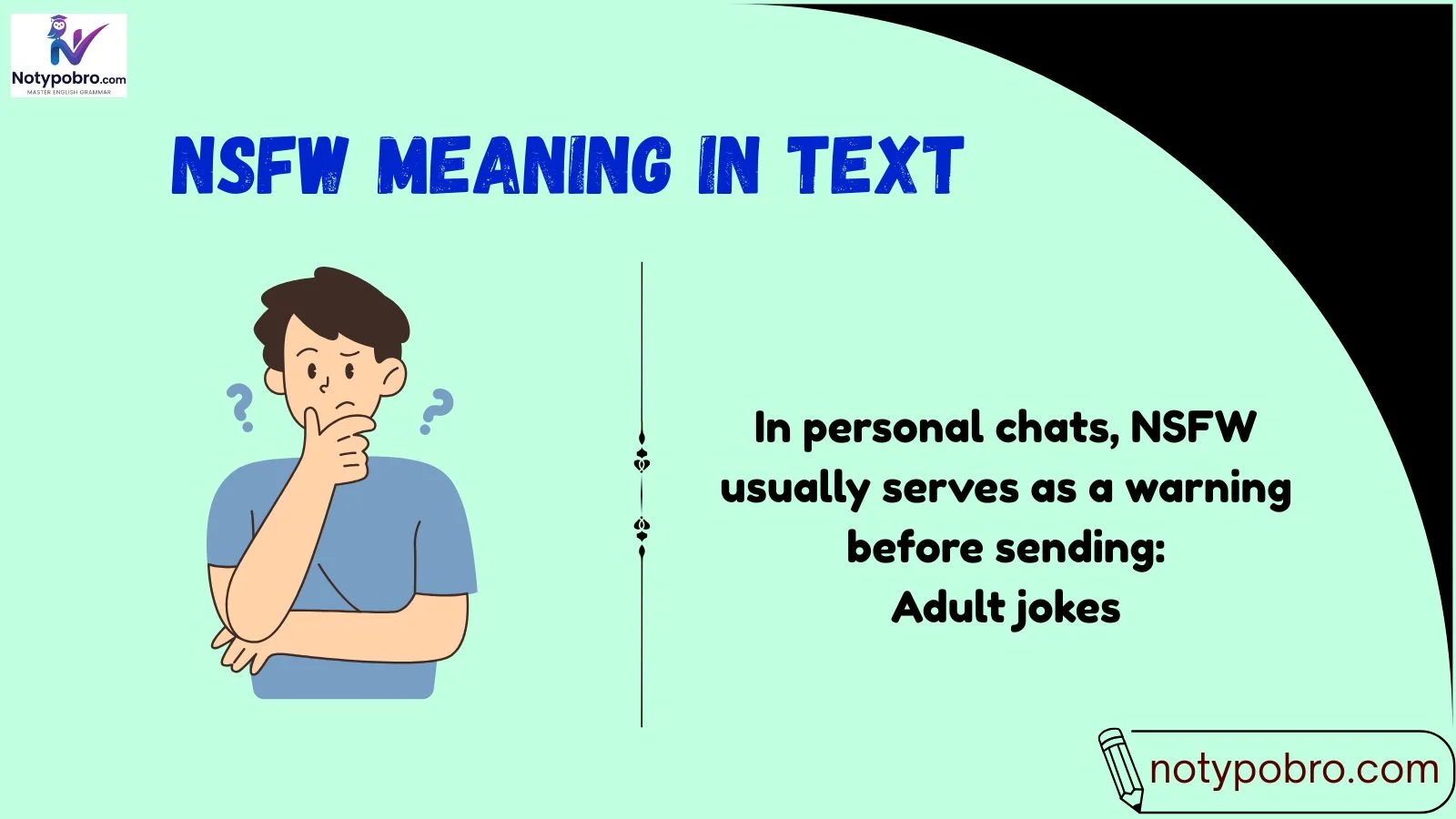 nsfw meaning in text