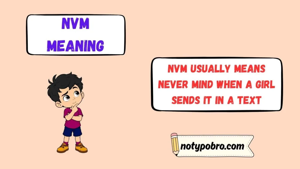 NVM Meaning in Chat Reply