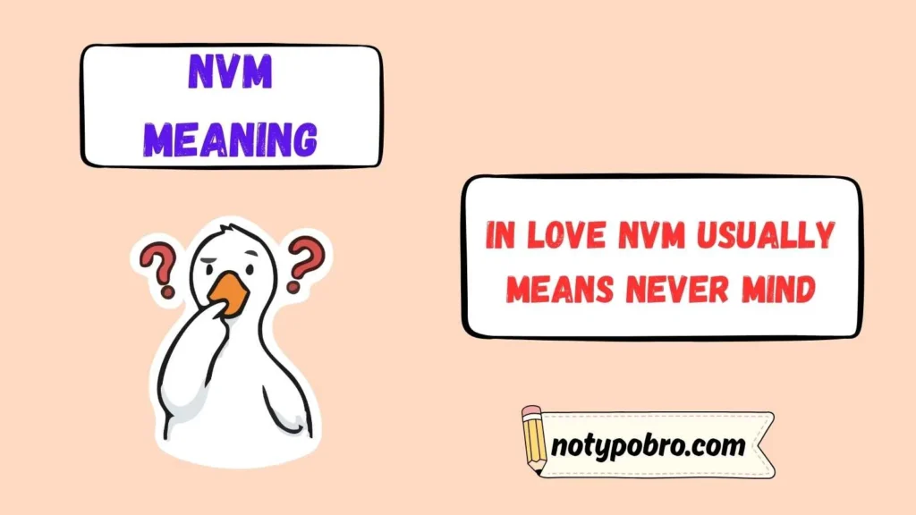 NVM Meaning in Love