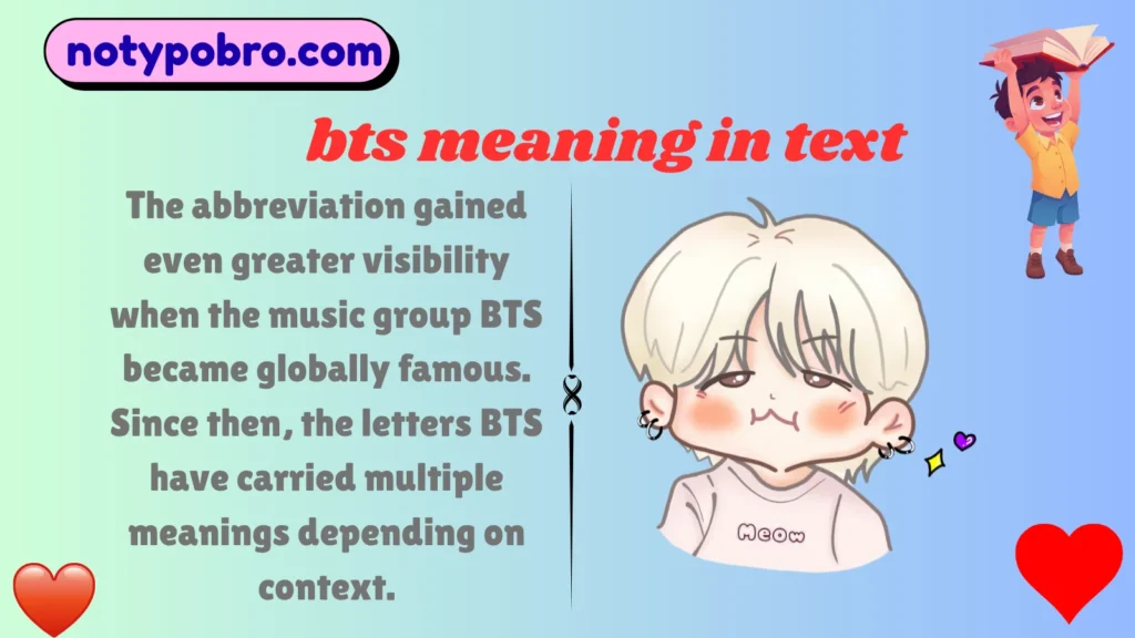 Origin, History & First Known Use of BTS