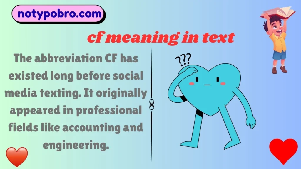 Origin, History & First Known Use of CF