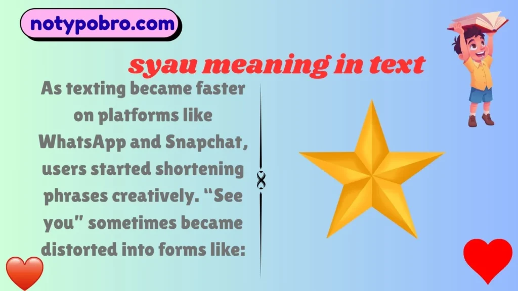 Origin, History & First Known Use of SYAU