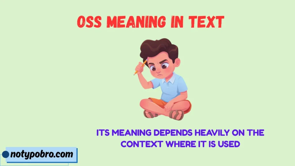 OSS Meaning Slang Urban Dictionary