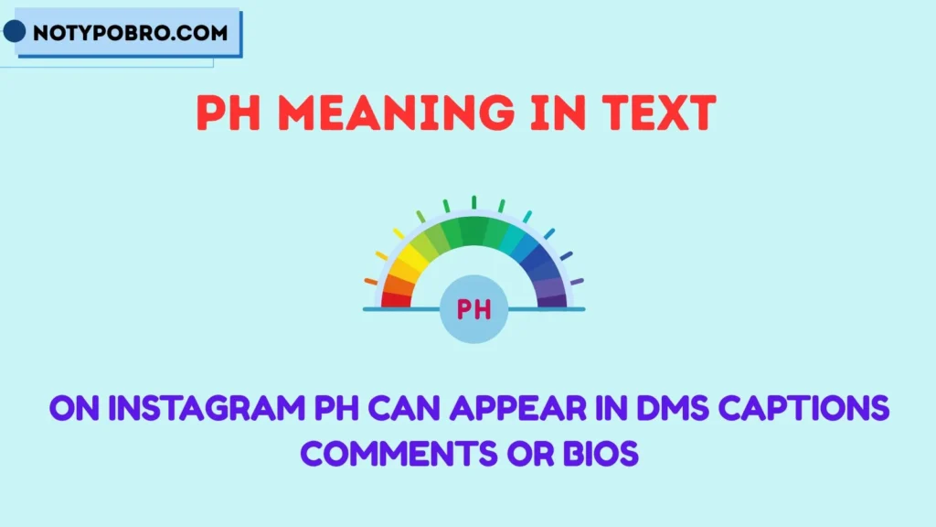PH Meaning Text Instagram