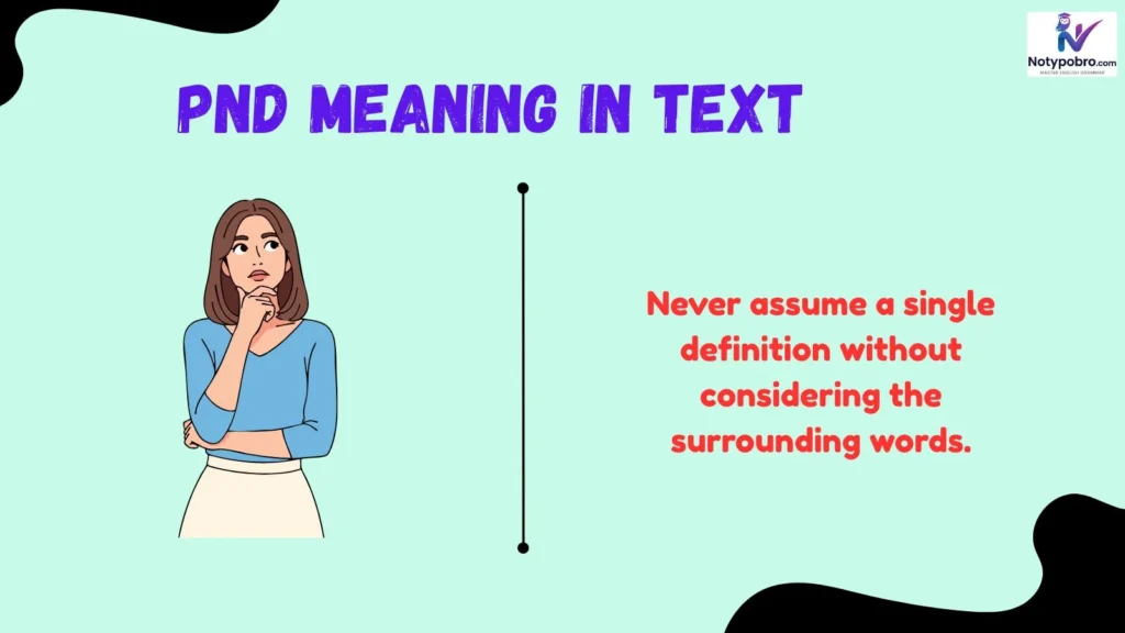PND Meaning in Relationship