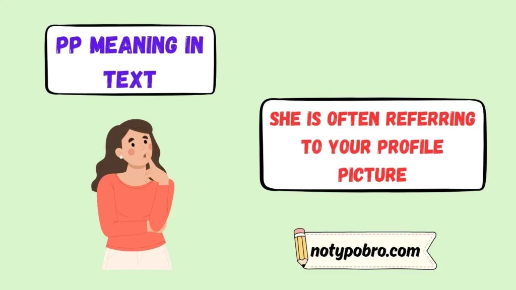 PP Meaning From a Girl