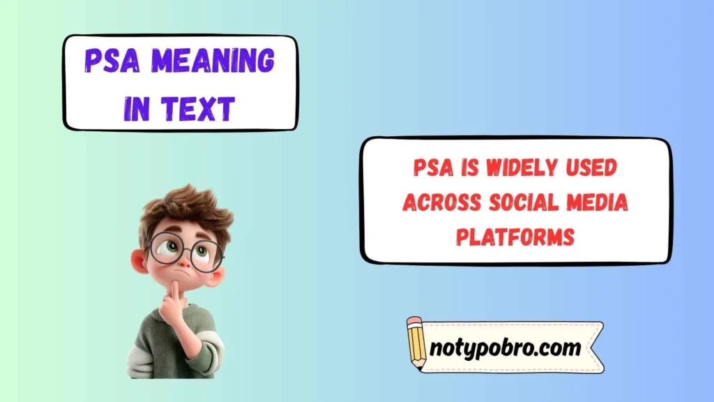 PSA Meaning Social Media