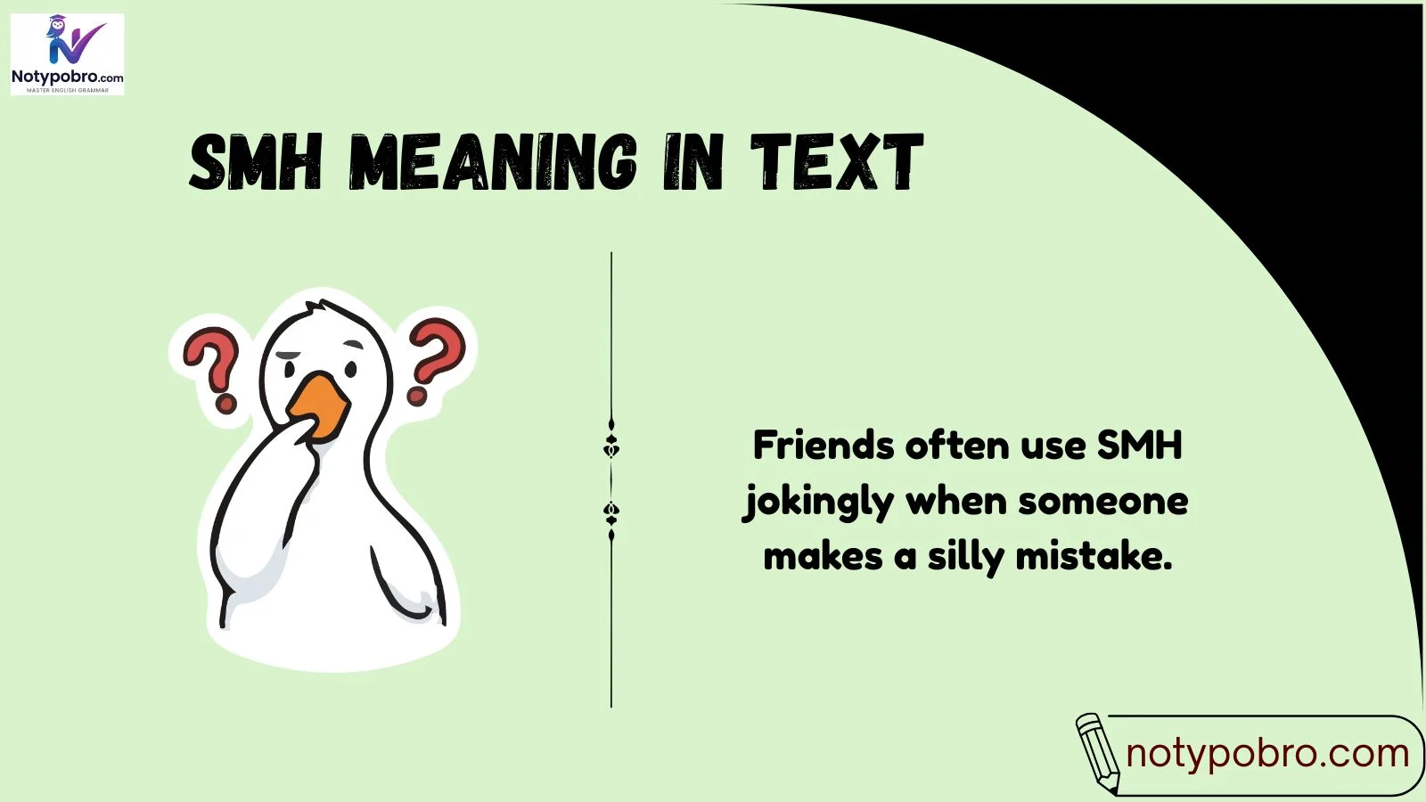 smh meaning in text