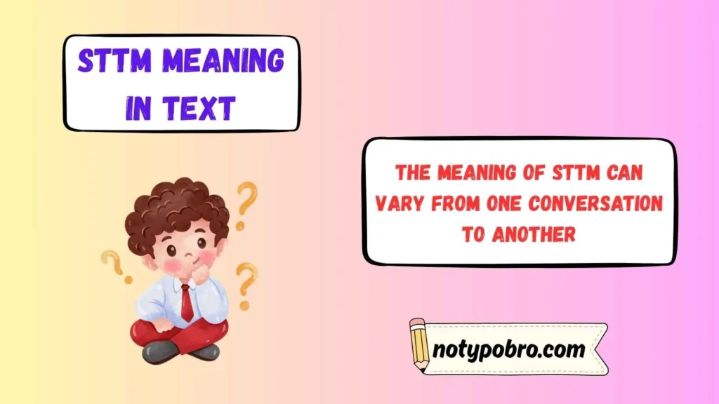 STTM Meaning in Instagram