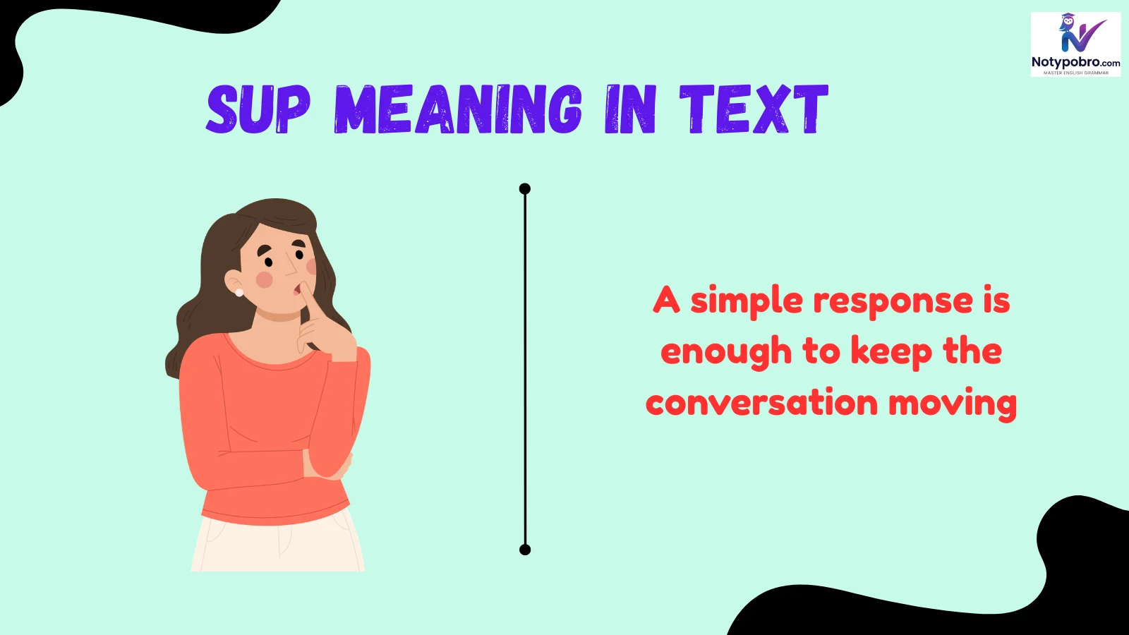 sup meaning in text