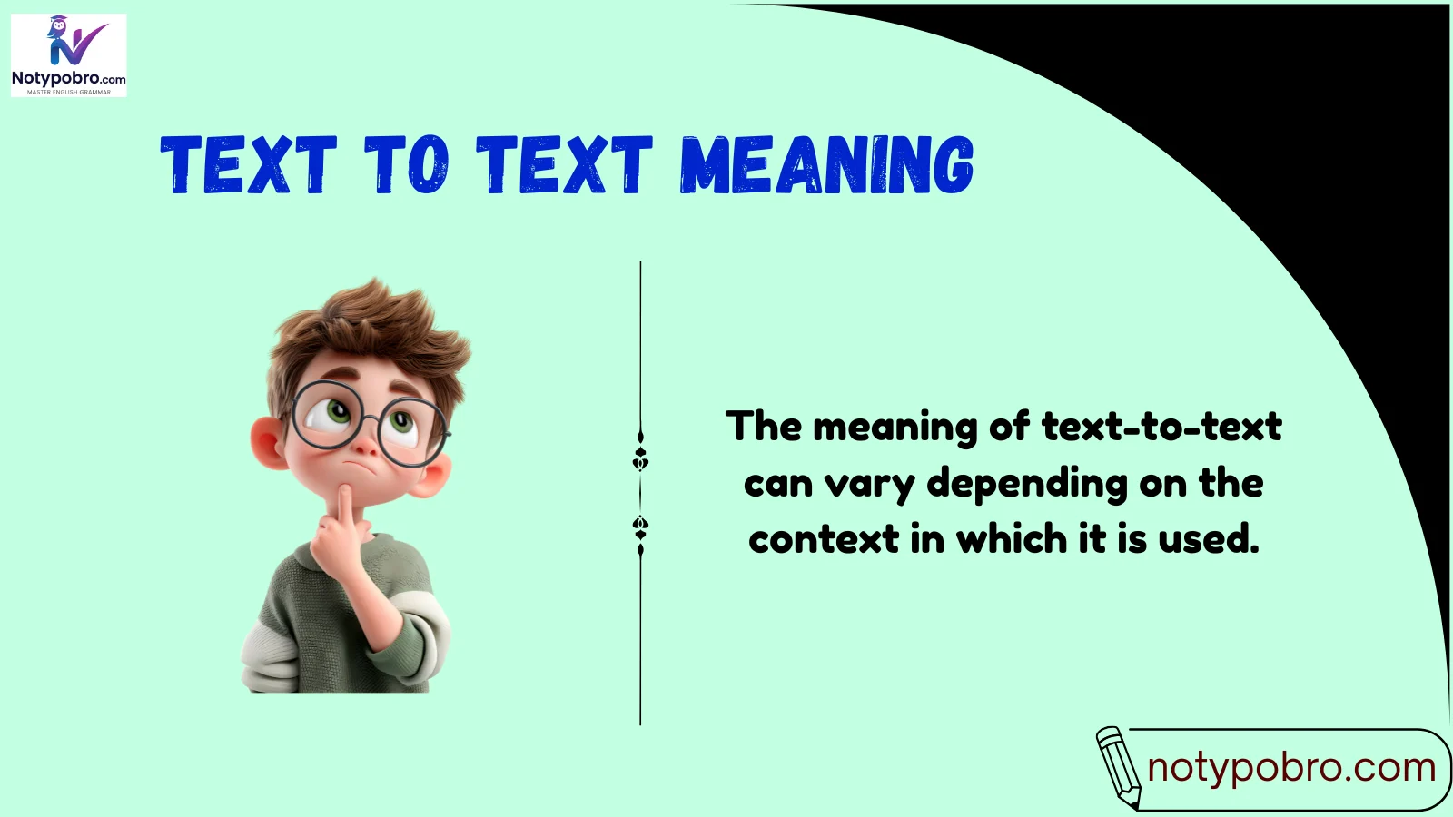 text to text meaning