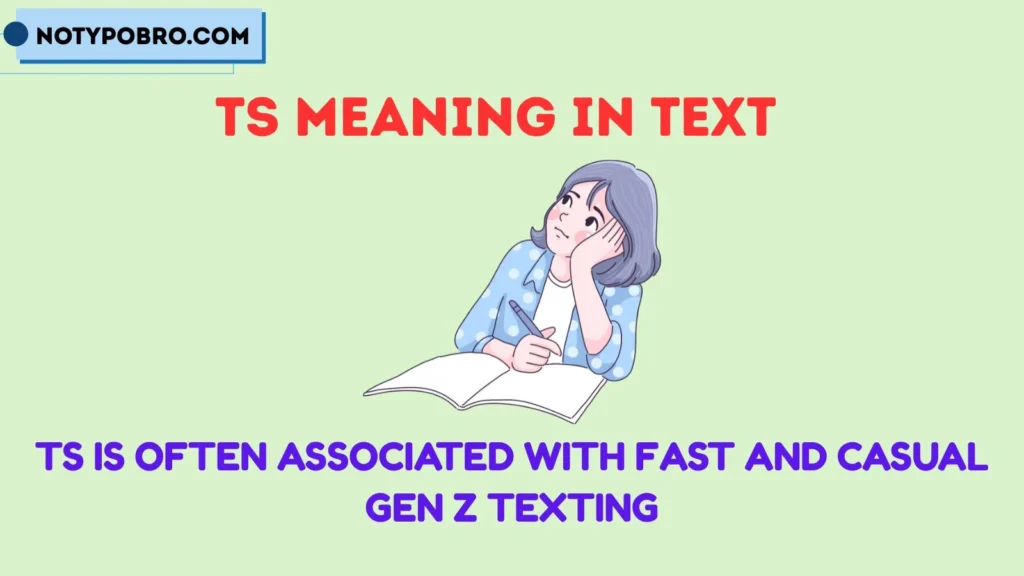 Ts Meaning in Text Gen Z
