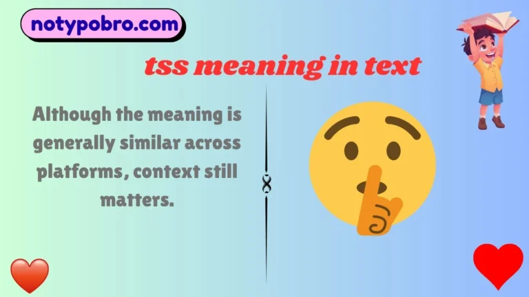 tss meaning in text